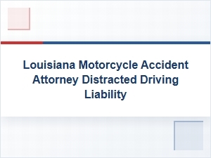 Navigating Liability After a Distracted Driving Motorcycle Crash