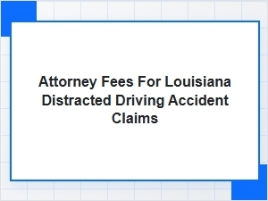 The Cost of Attorney Fees for Louisiana Distracted Driving Accident Claims